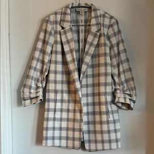 Rachel Zoe Plaid Blazer
